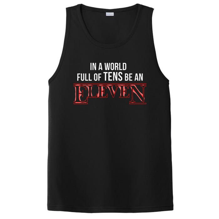 In A World Of Tens Be An Eleven Eleven Year Old Birthday PosiCharge Competitor Tank