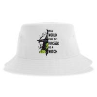 In A World Full Of Princesses Be A Witch Halloween Sustainable Bucket Hat