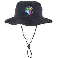 In A World Where You Can Be Anything Be Kind Rainbow Flower Bucket Hat