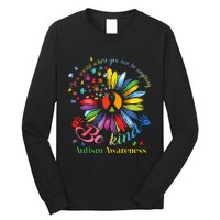 In A World Where You Can Be Anything Be Kind Autism Awareness Long Sleeve Shirt