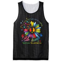 In A World Where You Can Be Anything Be Kind Autism Awareness Mesh Reversible Basketball Jersey Tank