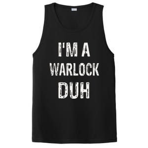 Im A Warlock Duh Halloween Costume PosiCharge Competitor Tank