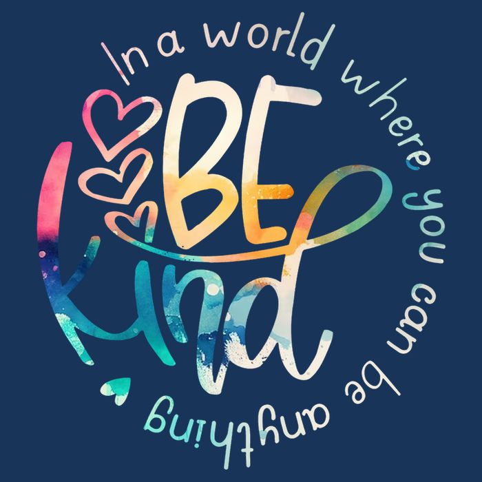In A World Where You Can Be Anything Be Kind Kindness Infant Baby Jersey Bodysuit