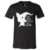 In A World Full Of Princesses Be A Witch Halloween V-Neck T-Shirt