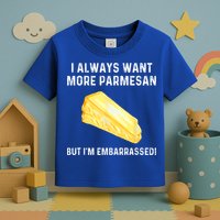 I Always Want More Parmesan But I'm Embarrassed Toddler T-Shirt