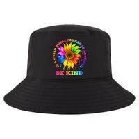 In A World Where You Can Be Anything BE KIND LGBT Rainbow Cool Comfort Performance Bucket Hat