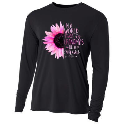 In A World Full Of Grandmas Be A Mimi Sunflower Cooling Performance Long Sleeve Crew