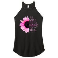 In A World Full Of Grandmas Be A Mimi Sunflower Women's Perfect Tri Rocker Tank