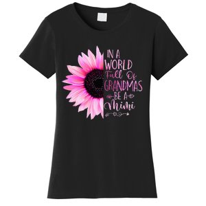 In A World Full Of Grandmas Be A Mimi Sunflower Women's T-Shirt