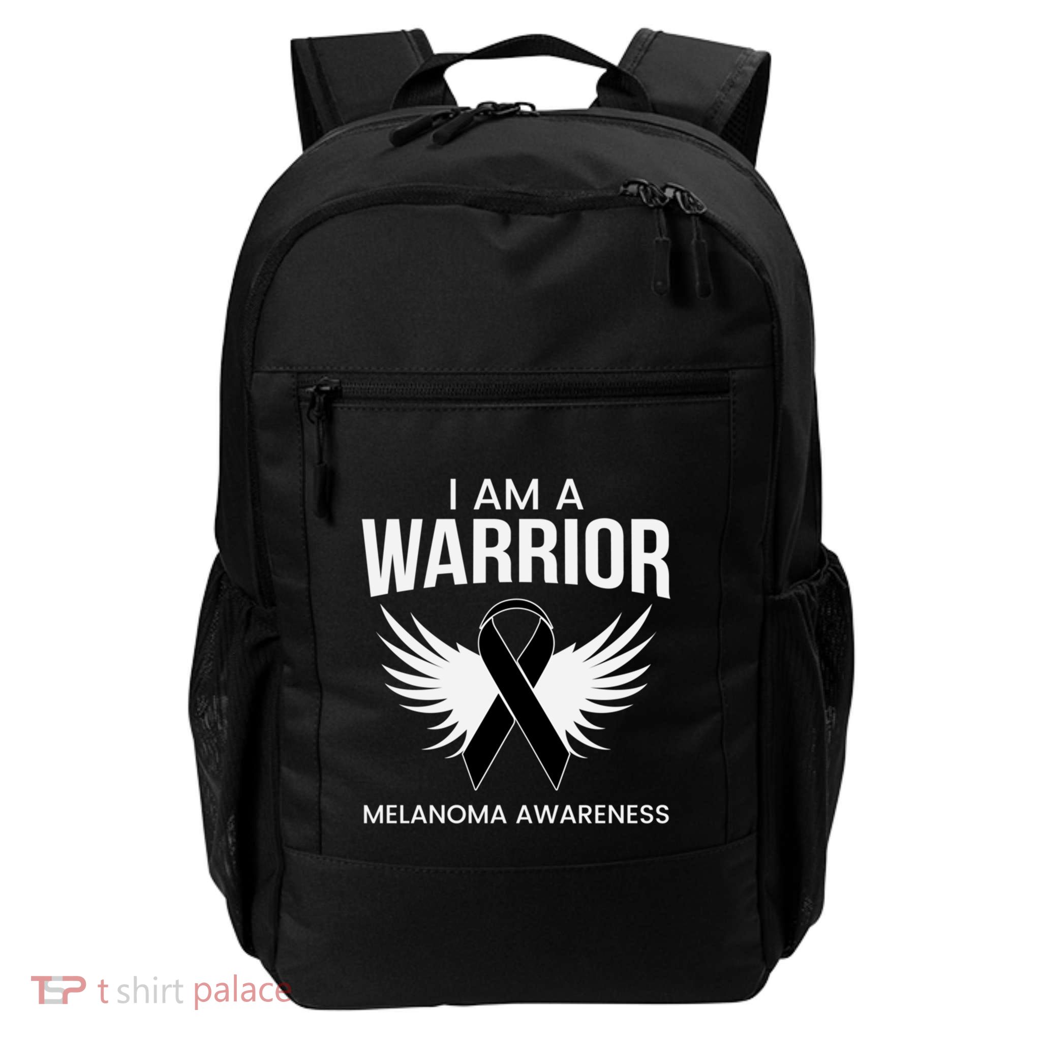 Im A Warrior Melanoma Awareness Cool Gift Melanoma Survivors Cute Gift Backpack