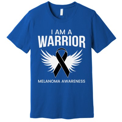 Im A Warrior Melanoma Awareness Cool Gift Melanoma Survivors Cute Gift Premium T-Shirt