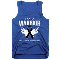 Im A Warrior Melanoma Awareness Cool Gift Melanoma Survivors Cute Gift Tank Top