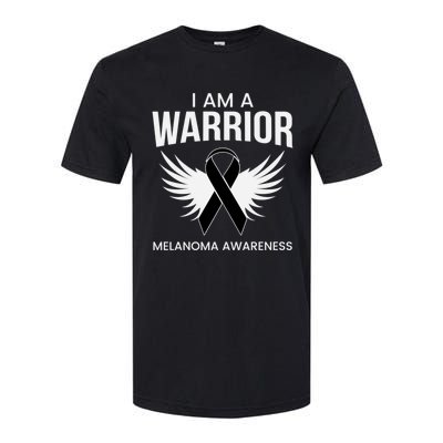 Im A Warrior Melanoma Awareness Cool Gift Melanoma Survivors Cute Gift Softstyle CVC T-Shirt