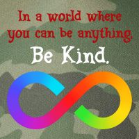 In A World Where You Can Be Everything Be Kind Legacy Tie Dye Trucker Hat