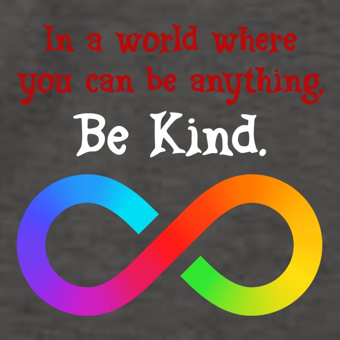 In A World Where You Can Be Everything Be Kind Vector Backpack