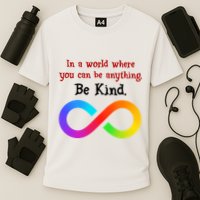 In A World Where You Can Be Everything Be Kind Performance Shirt