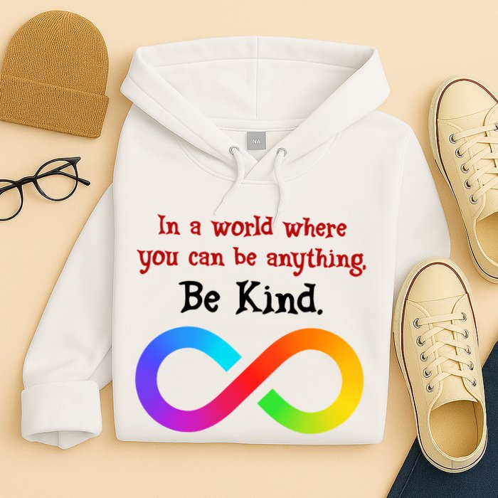 In A World Where You Can Be Everything Be Kind Hoodie