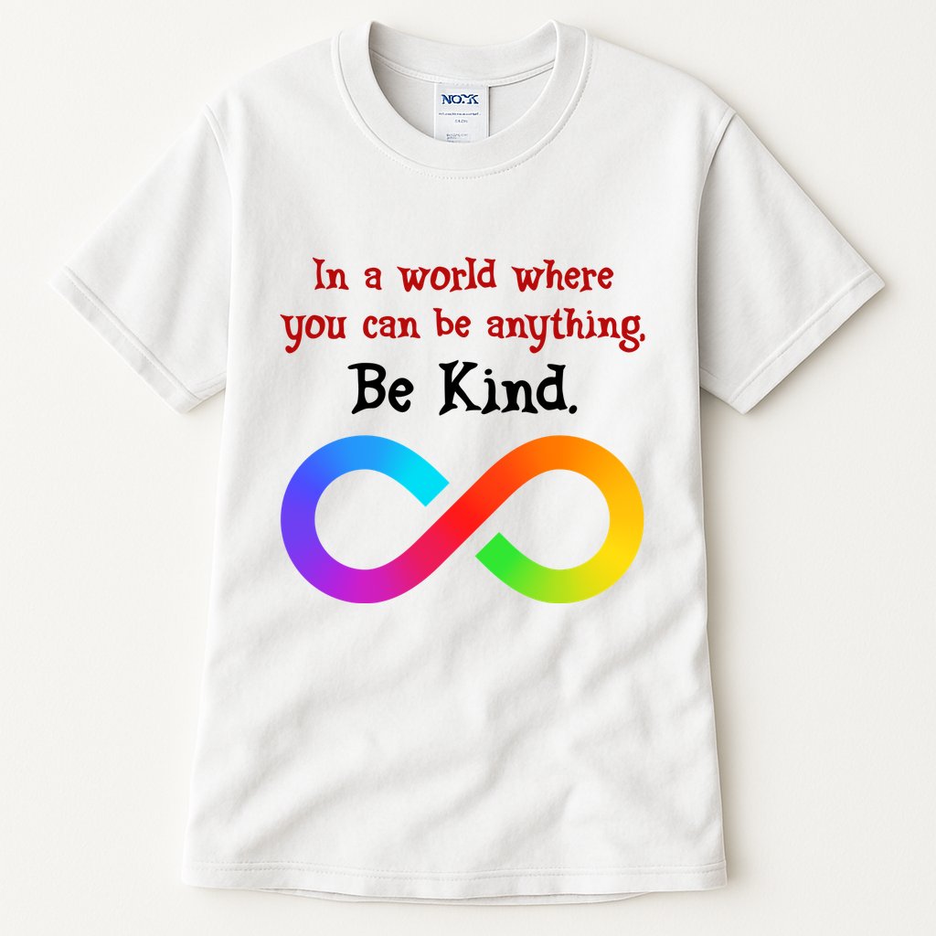 In A World Where You Can Be Everything Be Kind Tall T-Shirt