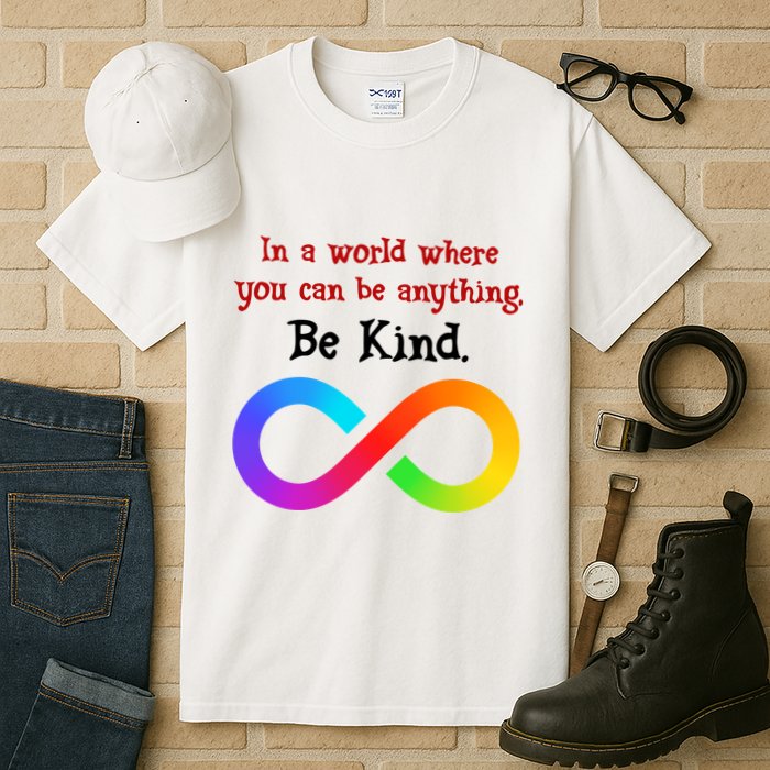 In A World Where You Can Be Everything Be Kind Tall T-Shirt