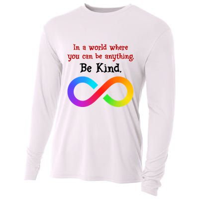 In A World Where You Can Be Everything Be Kind Cooling Performance Long Sleeve Crew