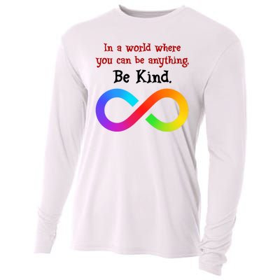 In A World Where You Can Be Everything Be Kind Cooling Performance Long Sleeve Crew