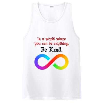 In A World Where You Can Be Everything Be Kind PosiCharge Competitor Tank