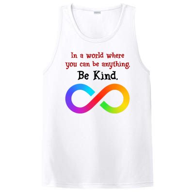 In A World Where You Can Be Everything Be Kind PosiCharge Competitor Tank