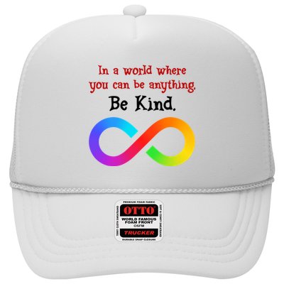 In A World Where You Can Be Everything Be Kind Trucker Hat
