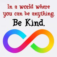 In A World Where You Can Be Everything Be Kind Full Zip Hoodie