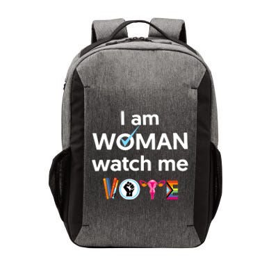 I Am Woman Watch Me Vote Vector Backpack