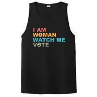 I Am Woman Watch Me Vote PosiCharge Competitor Tank