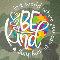 In A World Where You Can Be Anything Be Kind Kindness Legacy Tie Dye Trucker Hat