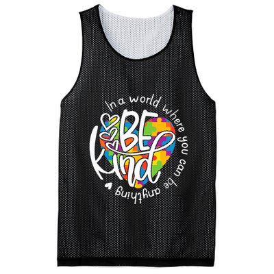 In A World Where You Can Be Anything Be Kind Kindness Mesh Reversible Basketball Jersey Tank