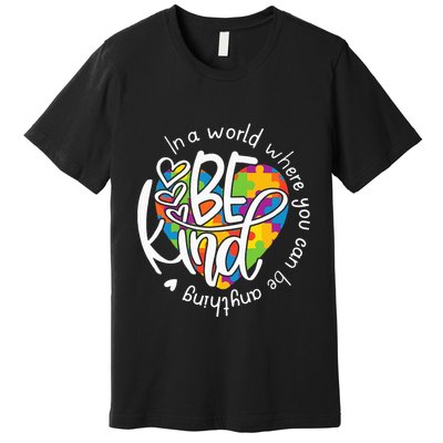 In A World Where You Can Be Anything Be Kind Kindness Premium T-Shirt