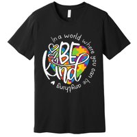 In A World Where You Can Be Anything Be Kind Kindness Premium T-Shirt