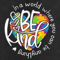 In A World Where You Can Be Anything Be Kind Kindness Microfiber Hand Towel