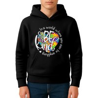 In A World Where You Can Be Anything Be Kind Kindness Kids Hoodie
