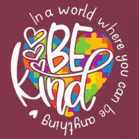 In A World Where You Can Be Anything Be Kind Kindness 16oz Travel Tumbler