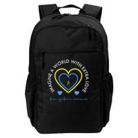 Imagine A World With Extra Love Down Syndrome Backpack