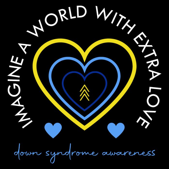 Imagine A World With Extra Love Down Syndrome Backpack