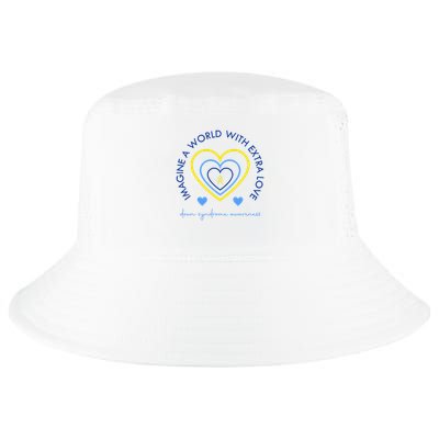 Imagine A World With Extra Love Down Syndrome Cool Comfort Performance Bucket Hat