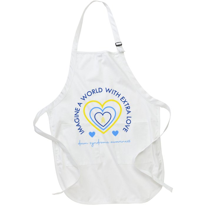 Imagine A World With Extra Love Down Syndrome Apron