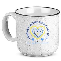 Imagine A World With Extra Love Down Syndrome 15oz Campfire Ceramic Mug