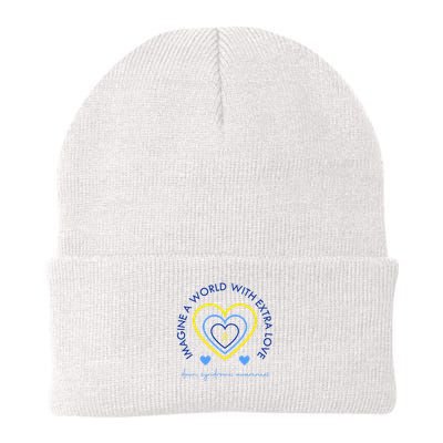 Imagine A World With Extra Love Down Syndrome Beanie