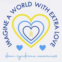 Imagine A World With Extra Love Down Syndrome Flatbill Hat