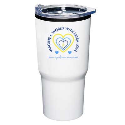 Imagine A World With Extra Love Down Syndrome Tumbler