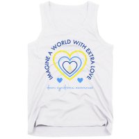 Imagine A World With Extra Love Down Syndrome Tank Top