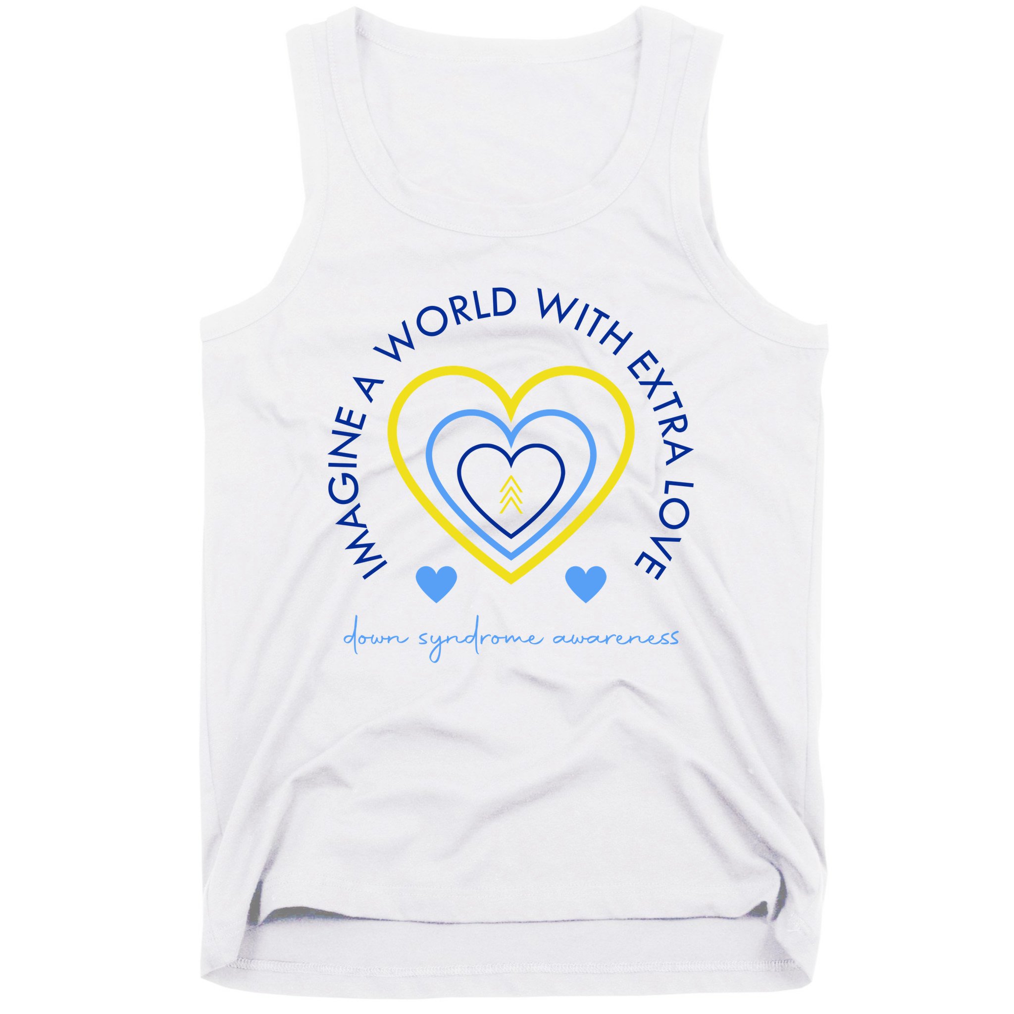 Imagine A World With Extra Love Down Syndrome Tank Top