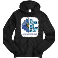 In April We Wear Blue English Language Learner Teacher Tie Dye Hoodie