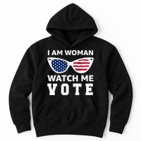 I Am Woman Watch Me Vote Hoodie